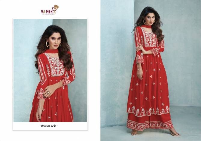 Vamika Aadhira Vol 3 Fancy Wholesale Readymade Suits Catalog